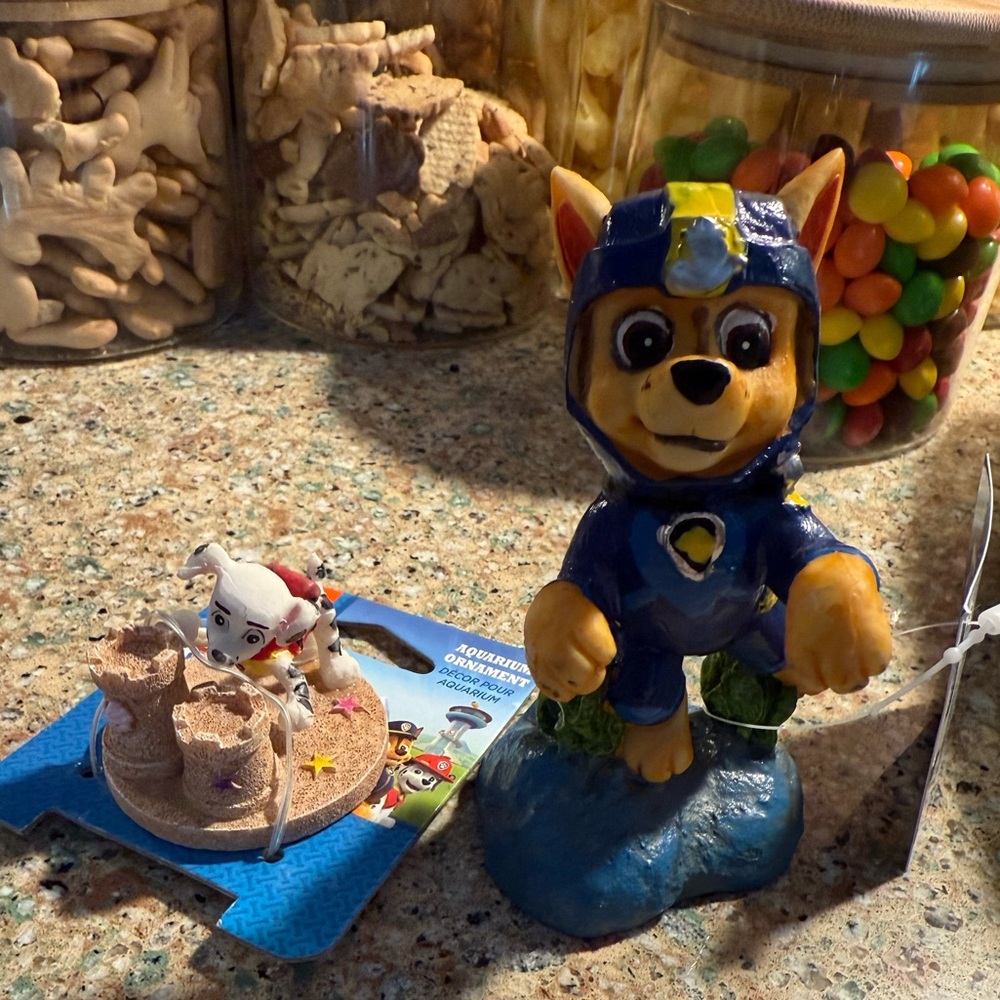 Paw Patrol Aquarium Figures